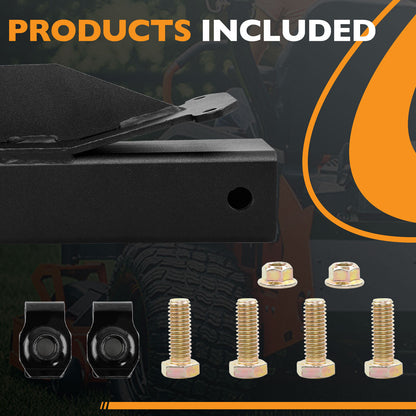 093-1136-98 Black 2" Trailer Hitch Kit For Bad Boy, Maverick 2021-UP