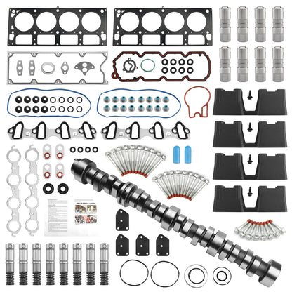 Lifters Camshaft Head Gasket Bolt Set For 07-13 Chevy Silverado GMC Sierra 5.3L