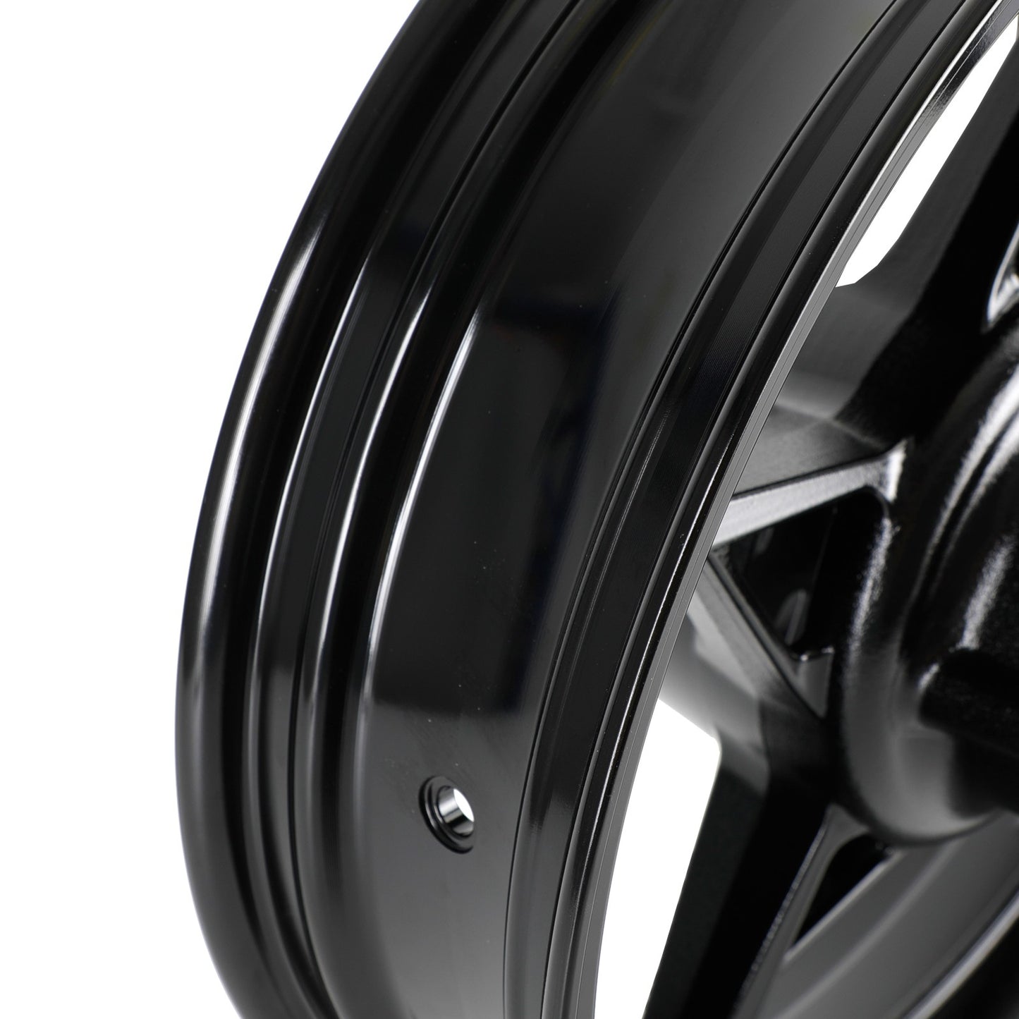 Black Rear Wheel Back Rim For Kawasaki Z400 EX400 Ninja 400 ABS 2018-2023