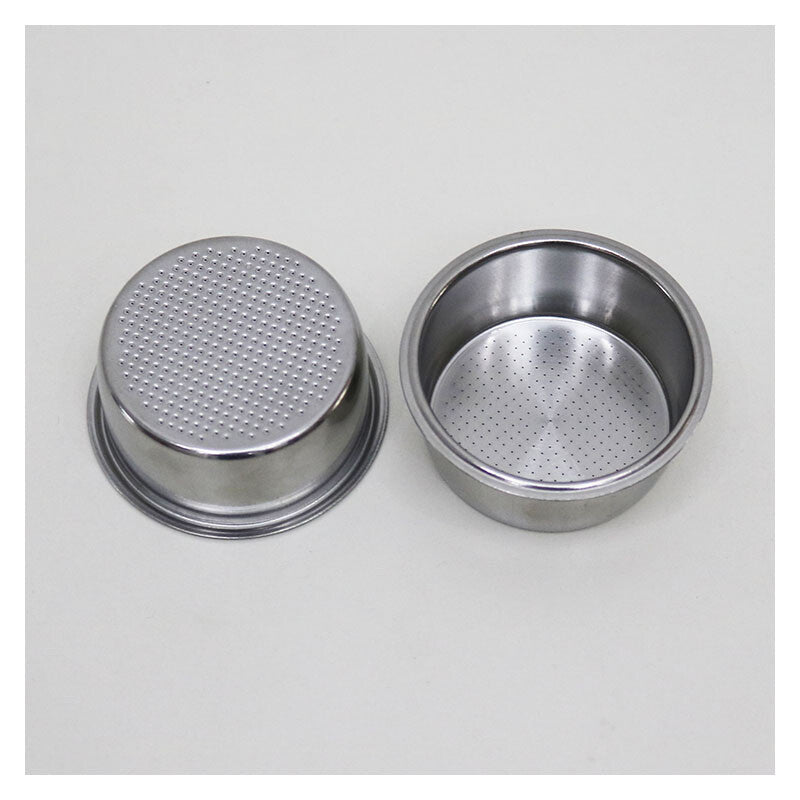 51Mm Portafilter Basket, Stainless Steel Coffee Filter, Double Layer Pressurized