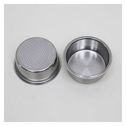 51Mm Portafilter Basket, Stainless Steel Coffee Filter, Double Layer Pressurized