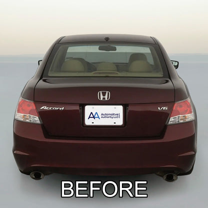 CHROME REAR TRUNK TRIM MOLDING STRIP KIT For HONDA ACCORD