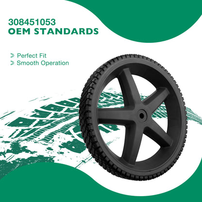 2 Pack 12" x 1.75" 1/2-Hub Pressure Washer Wheels For Homelite Ryobi RY80940B