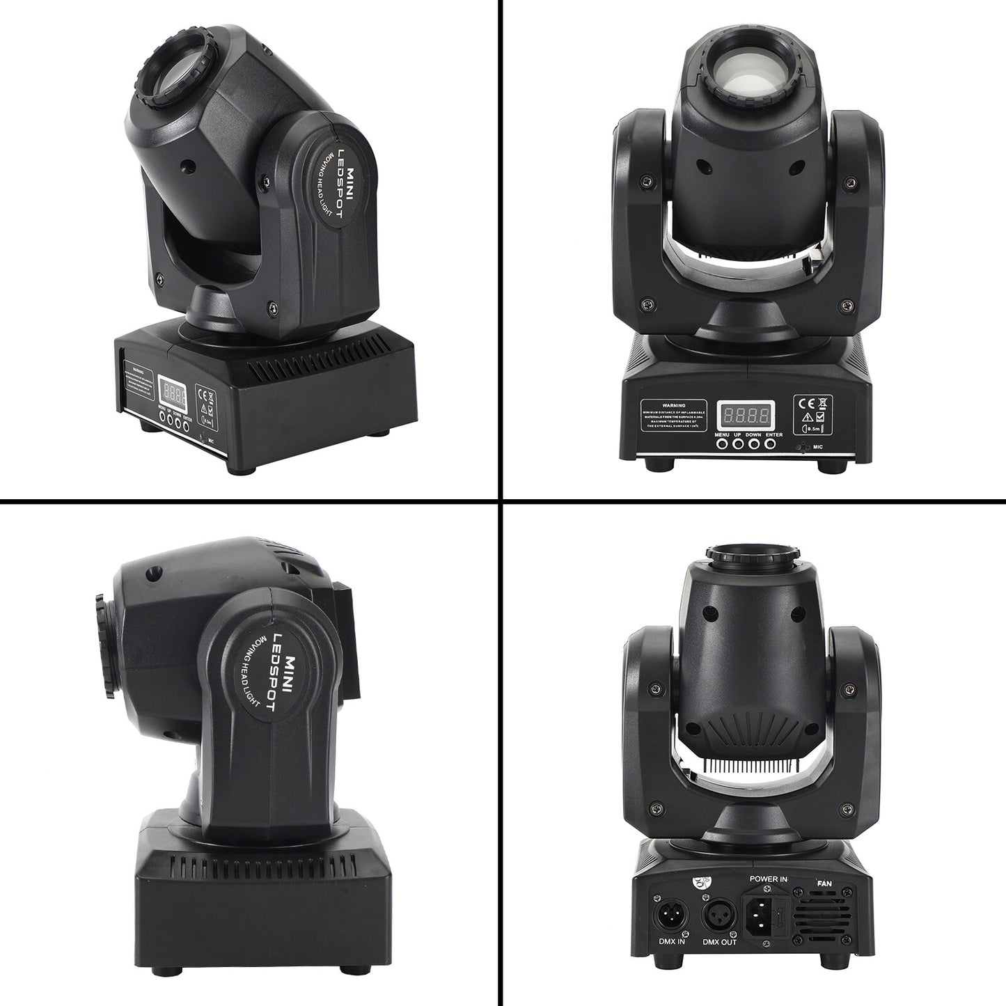 Moving Head 8 Gobo Stage Lighting RGBW LED DJ DMX Beam Bar Disco Party Light