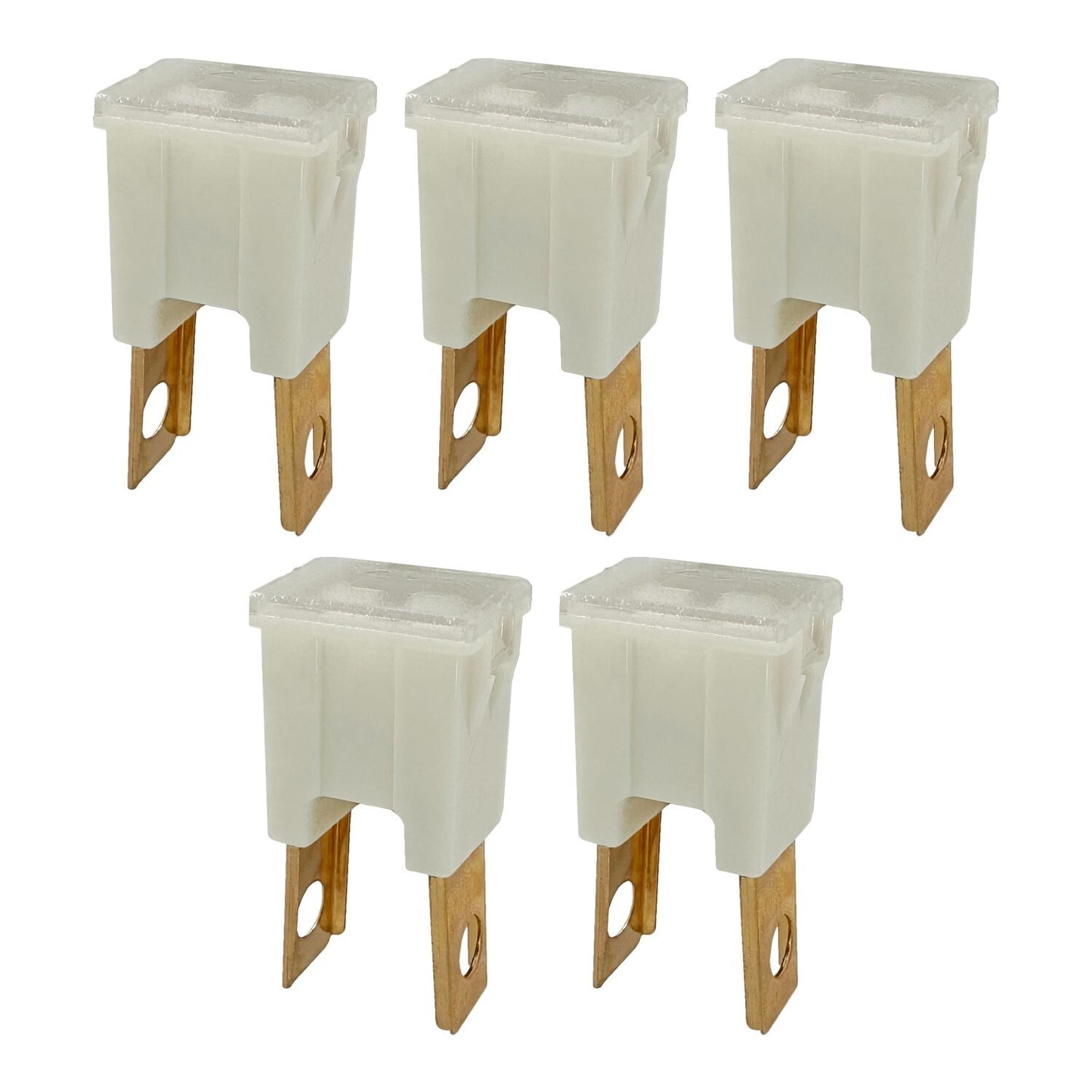 120A Straight Male Fuse Cartridge FLM PAL Auto Link for Car Truck RV SUV - 5 pk