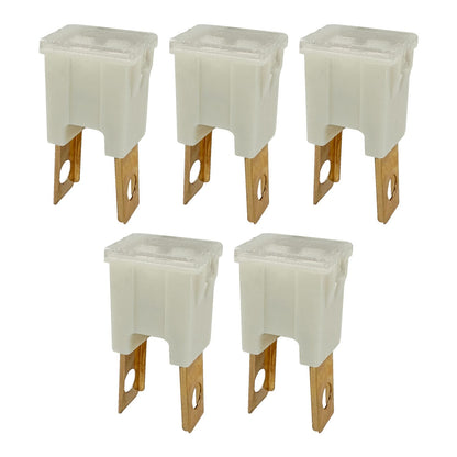 120A Straight Male Fuse Cartridge FLM PAL Auto Link for Car Truck RV SUV - 5 pk