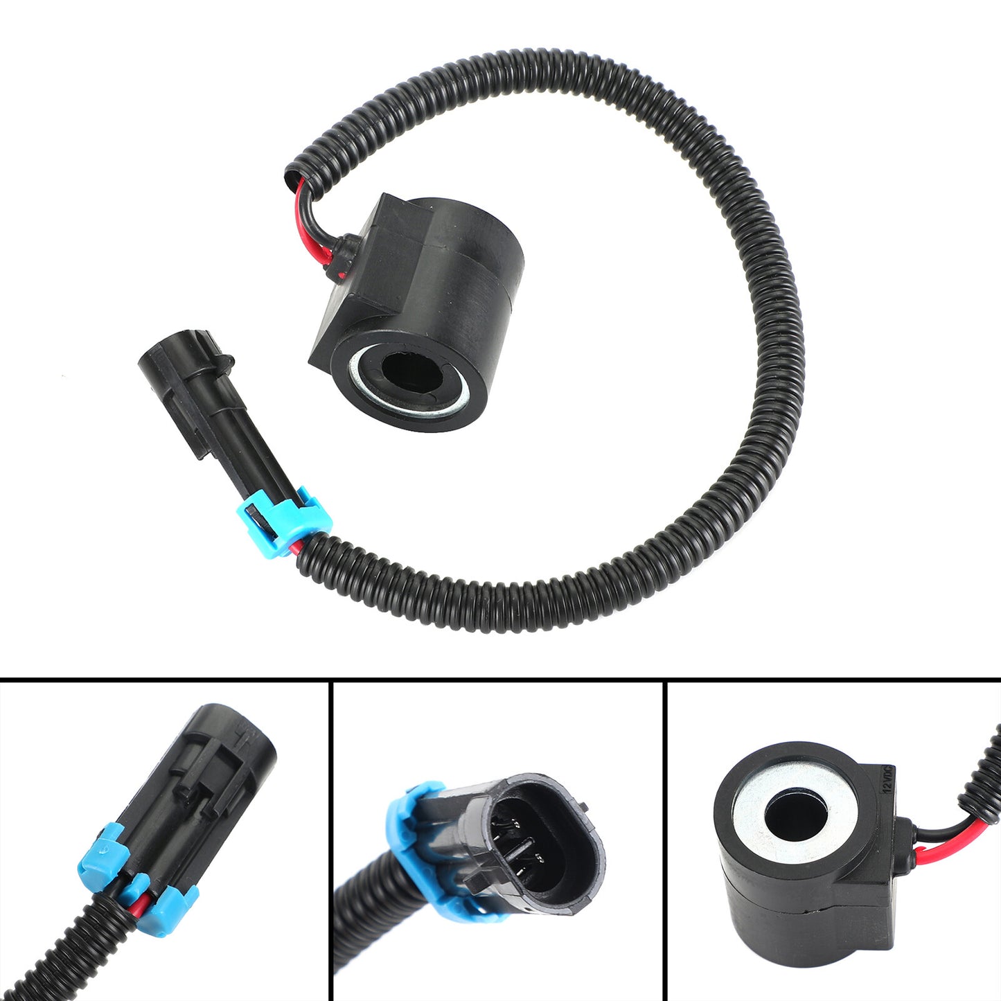 6309311 Solenoid Valve Coil W/Connector For Bobcat Loaders 12V Dc 6671025 USA