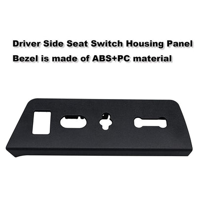 For 2009-2014 Ford F-150 Front Driver Seat Switch Housing Trim Bezel Panel