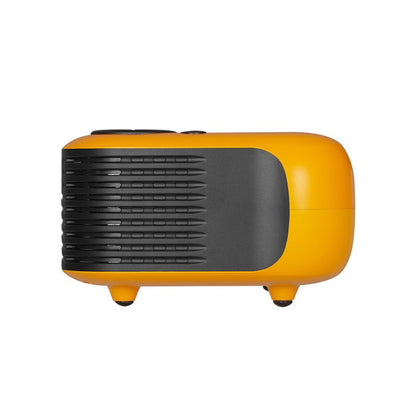 A2000 Mini Portable Projector LCD 800 lumen Projectors Home Theater Yel US Plug