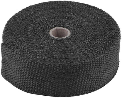 2" x 50FT Black Fiberglass Manifold Header Pipe Motorcycle Exhaust Heat Wrap