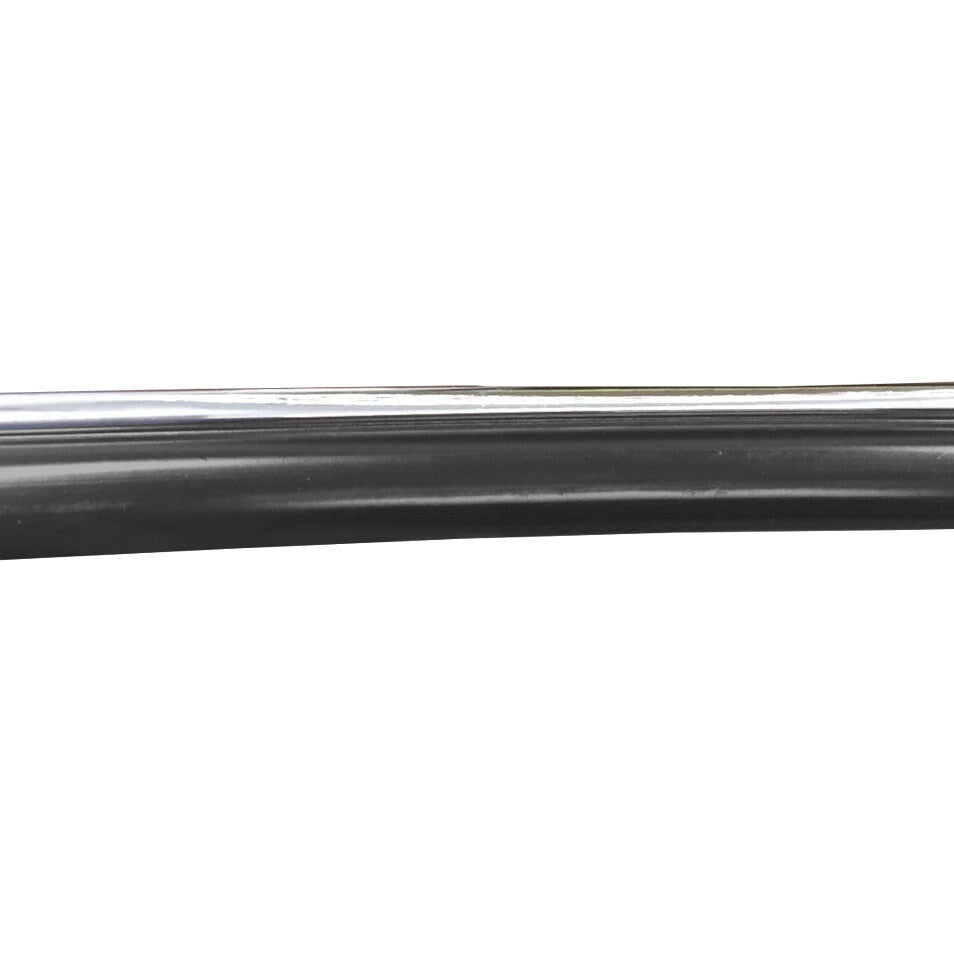 Vintage Style 7/8" Black & Chrome Side Body Trim Molding For Chevy Caprice