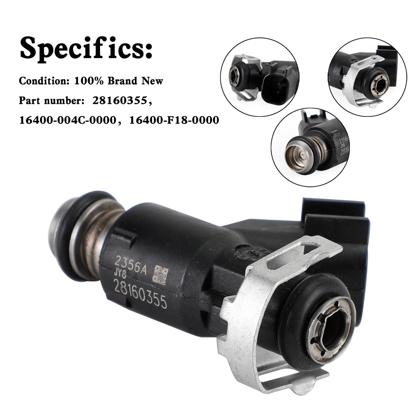 28160355 Fuel Injector 16400-004C-0000 For HiSun EFI UTV550 MSU500 HS500 Y3