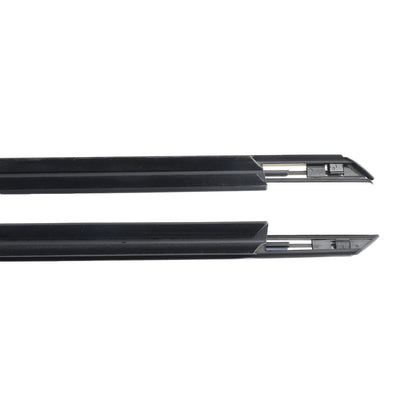 2pcs Front Door Window Belt Weatherstrip For DODGE CHALLENGER 2008-2017
