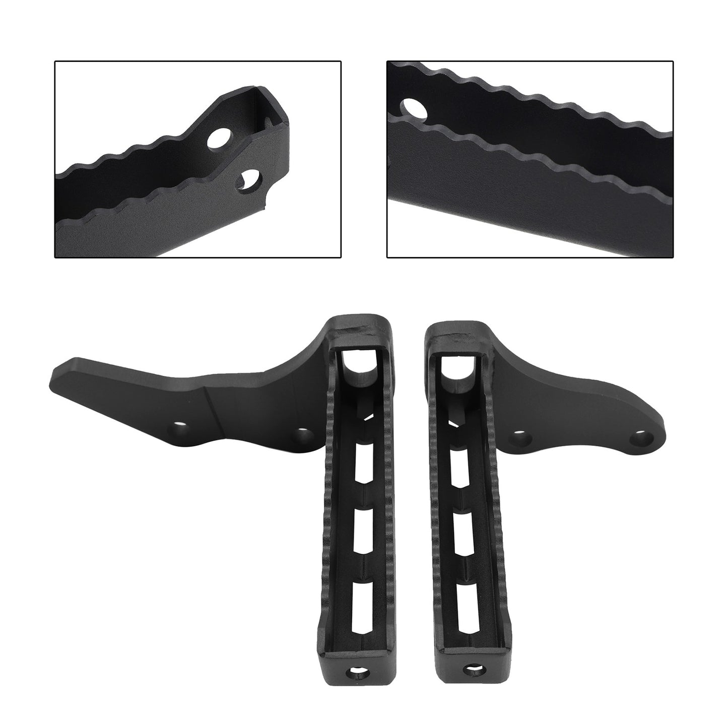 Side Foot Pegs Set Left+Right Footpeg Kit For Yamaha Banshee 350 1987-2006 05
