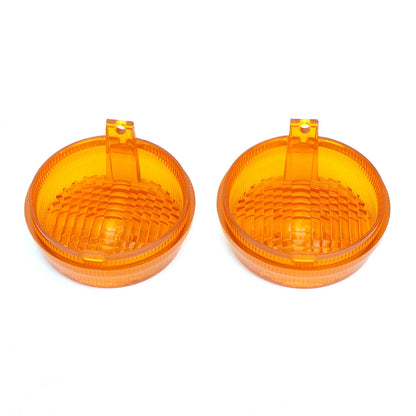 Turn Signal Light Lenses Cover For Honda Shadow Spirit VT750 Vulcan VN Amber NEW