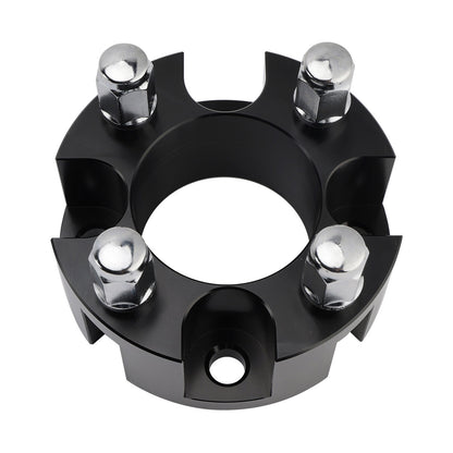 2" Wheel Spacers Kit Cable Golf Carts Lug Nuts Black For Yamaha Club Car Ezgo