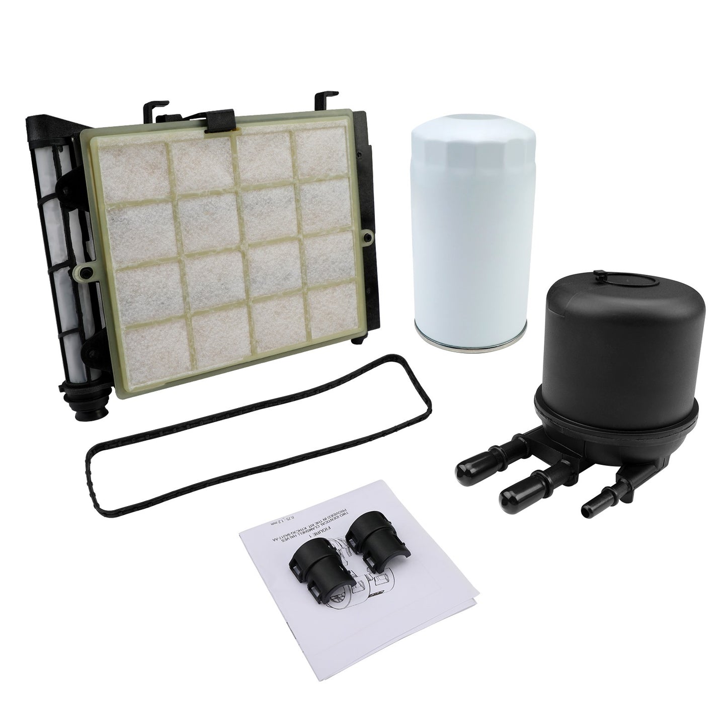 6.7 Diesel Fuel Oil Filter Kit Fit 2017-2023 F-250 F-350 F-450 F-550 Super Duty