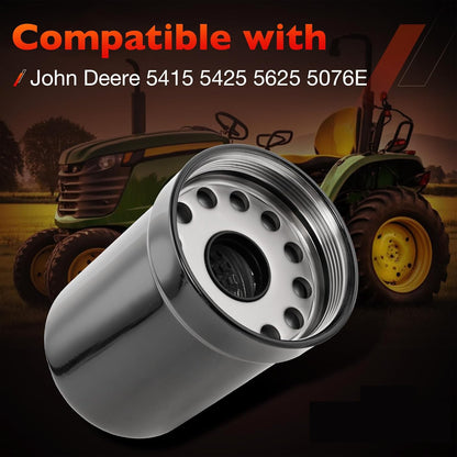 RE504836 Engine Oil Filter For John Deere 5415 5425 5525 5625 5076E Lawn Tractor