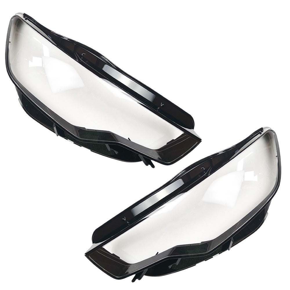 Clear Headlight Headlamp Lens Covers For 2011-2015 Audi A6 C7 Left&Right