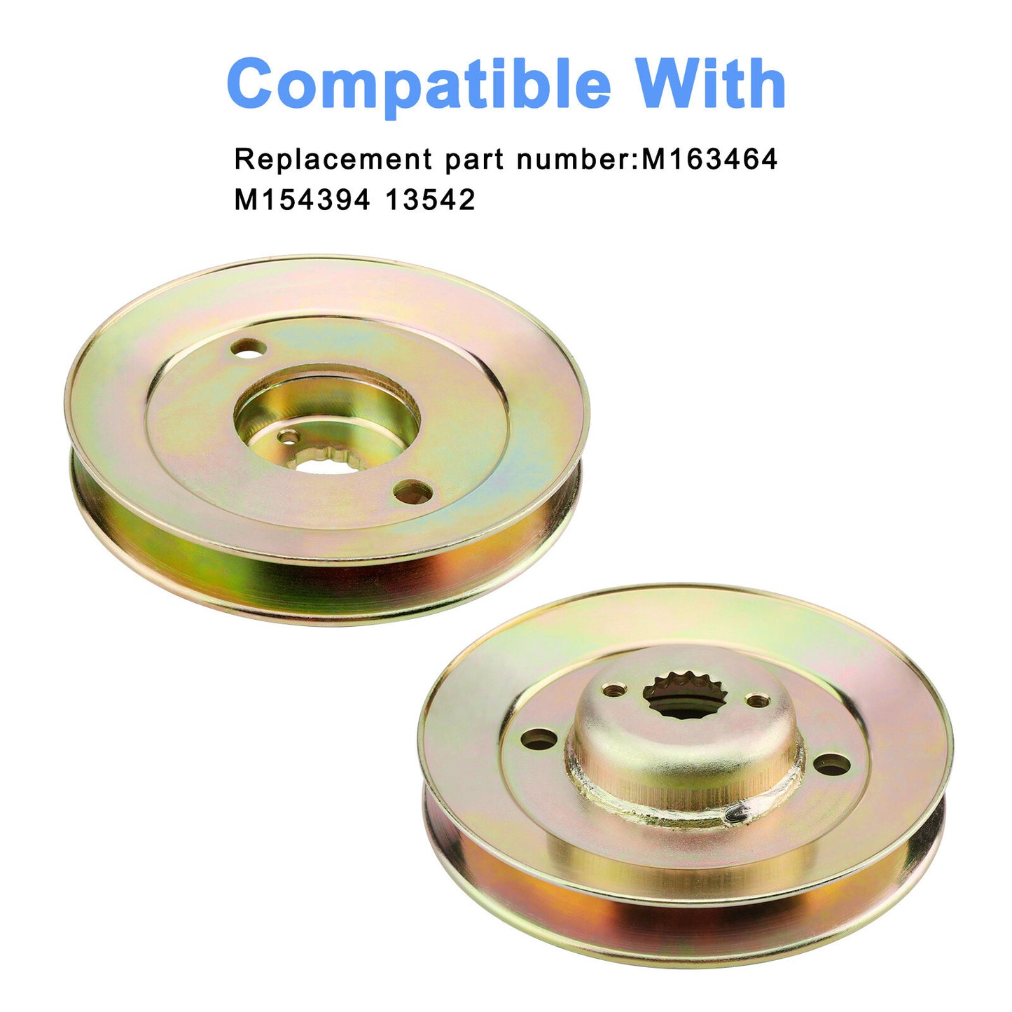 Deck Spindle Pulley for John Deere Z425 Z435 Z445 EZtrak Zero Turn Mower M163464