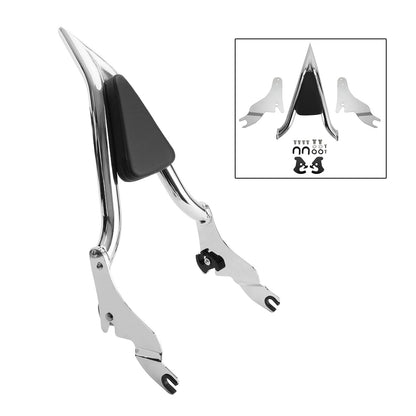 Backrest Sissy Bar for CVO Road Glide Street Road King 2009-22 CHR