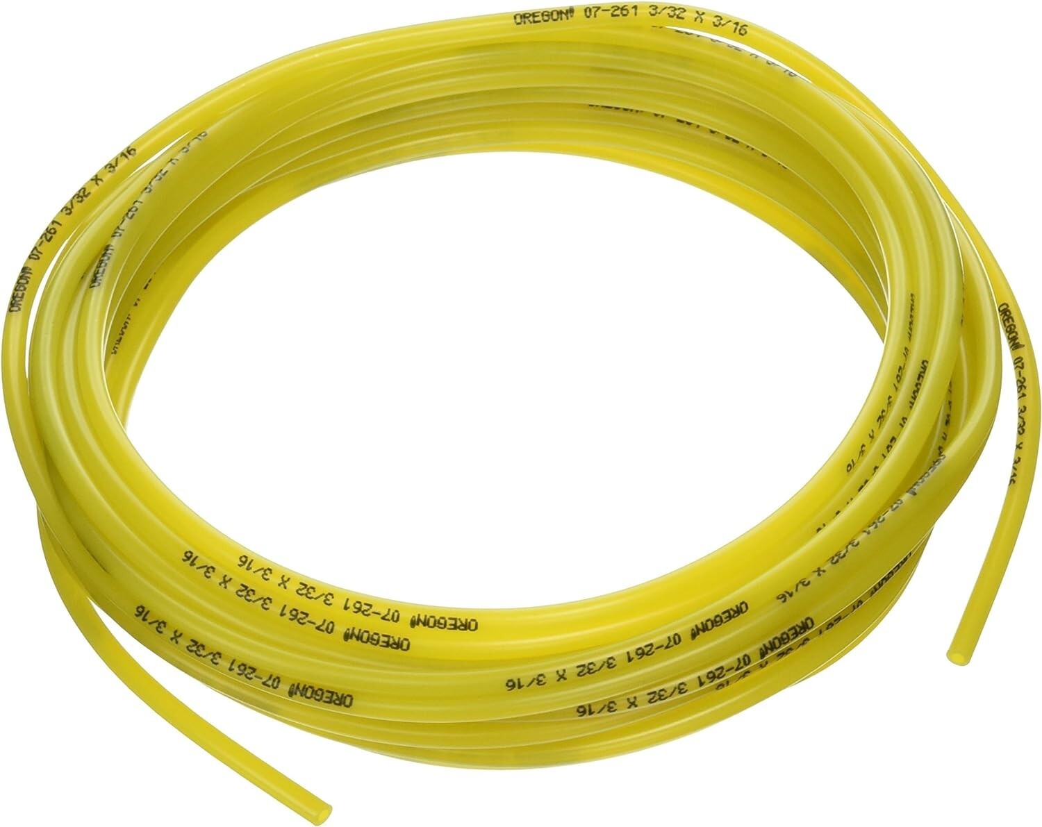 Solid Spare Oregon 07-261 Fuel Line 3/32" by 3/16" by 25' Lawn Mower Replacement Part