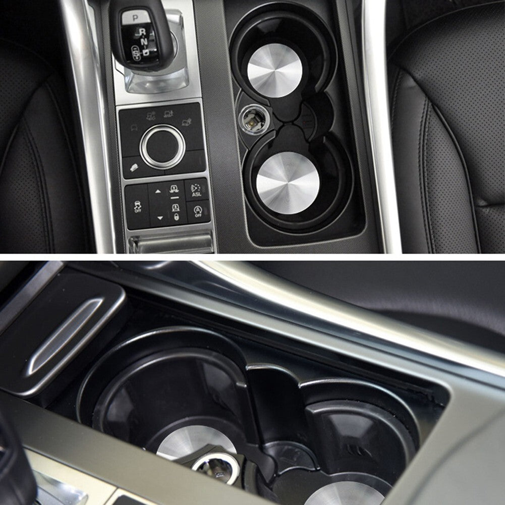 2X Left+Right CUP HOLDER INSERT FOR Land Rover 2010-2016 LR4/2005-2009 LR3