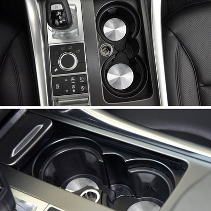 2X Left+Right CUP HOLDER INSERT FOR Land Rover 2010-2016 LR4/2005-2009 LR3