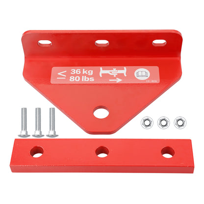 109-9487 LawnMower Hitch Kit For Exmark Toro Zero Turn Mower Trailer Cart Red