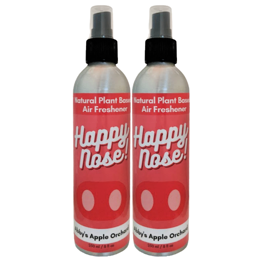 Solid Spare 2 Pack - Happy Nose! Air Freshener & Odor Remover Spray - Abby's Apple Orchard