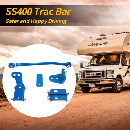 SS400 Rear Track Bar Adjustable Trac Bar Fit for Ford F53 V10 16-19.5K GVWR
