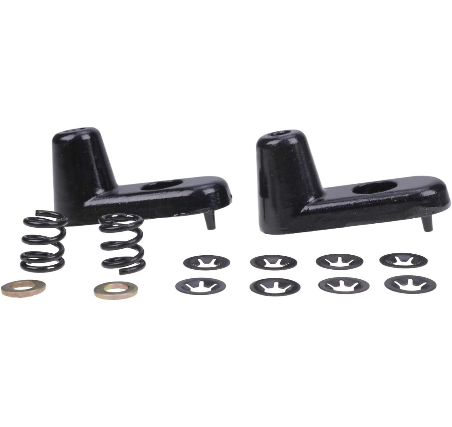 2) Bracket Sun Visor Repair Kit For Jeep Wrangler 2003-2006 Aluminum 924-532