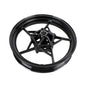 Glossy Black Front Wheel Rim For Kawasaki Z400 EX400 Ninja 400 ABS 2018-2023