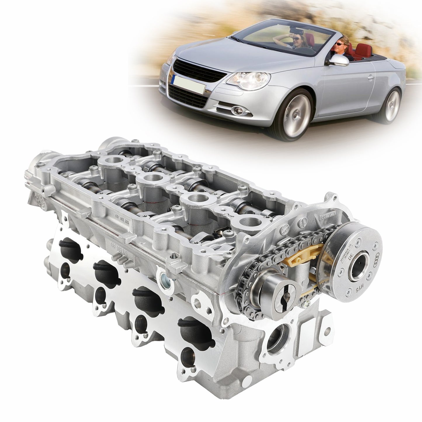 Cylinder Head Assembly 06D103351D For Audi A4 A6 VW Jetta Golf Passat Seat Skoda