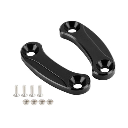 Black mirror delete blanking block off plates For Kawasaki ZX-10R 2016-2023 2022