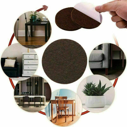 145Pcs Furniture Pads Chair Leg Floor Protectors Felt Pads Hardwood Floors