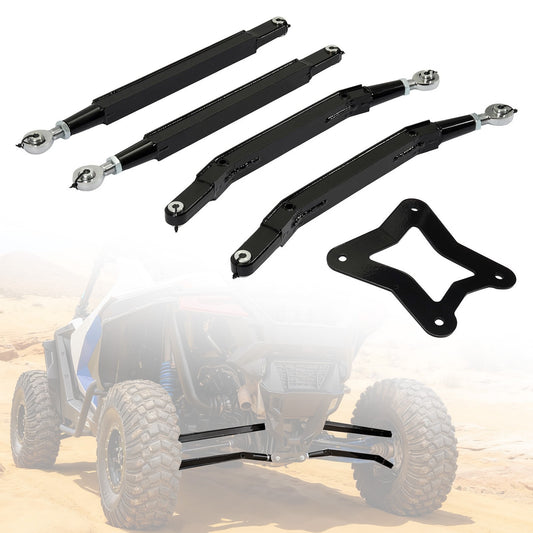 Solid Spare Powder Coated Radius Arms For Polaris RZR PRO XP / 4 2020+ High Clearance Boxed
