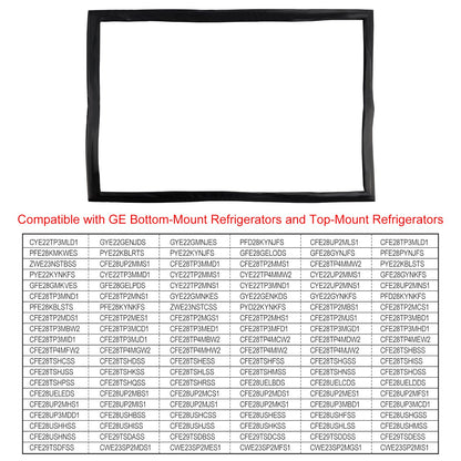 WR14X36194 Freezer Door Gasket for GE Refrigerator Freezer Models WR14X31558