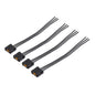 4PCS Ignition Coil Connector Plug Fit for Subaru Legacy Impreza Forester Tribeca