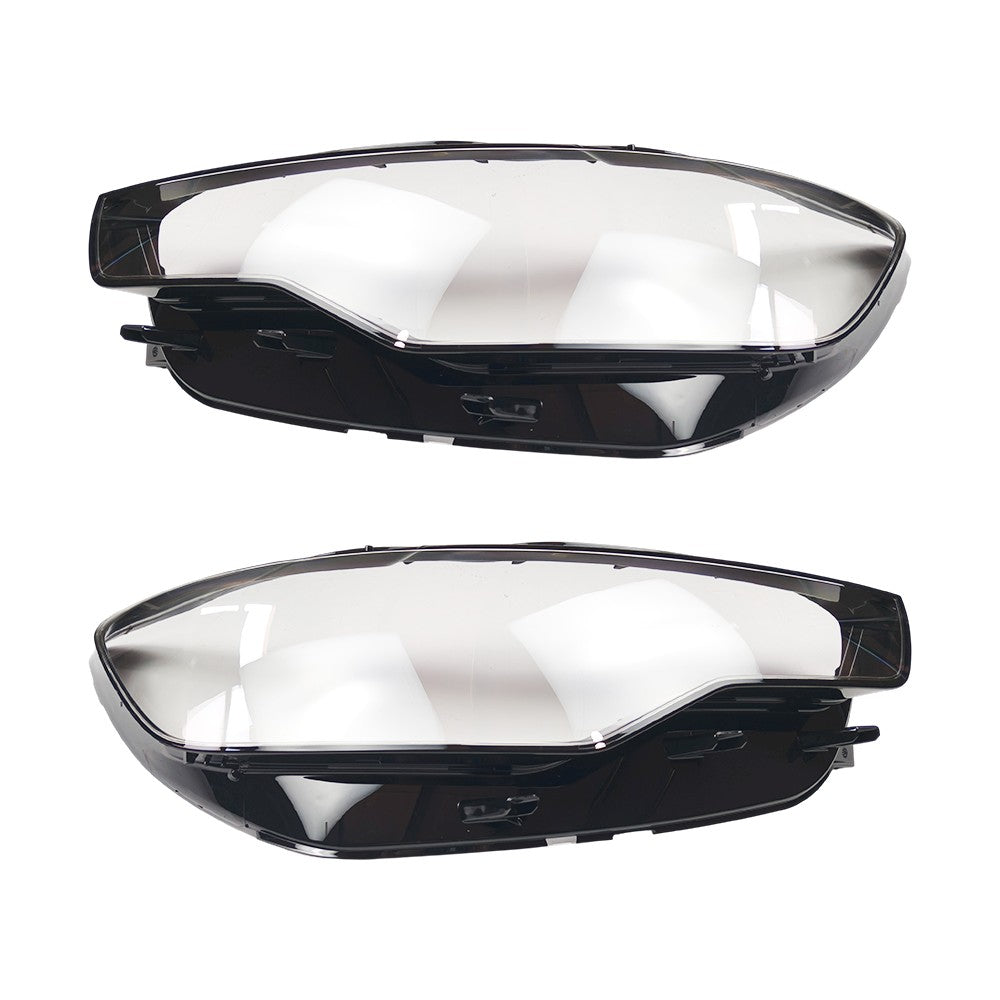 Clear Headlight Headlamp Lens Covers For 2011-2015 Audi A6 C7