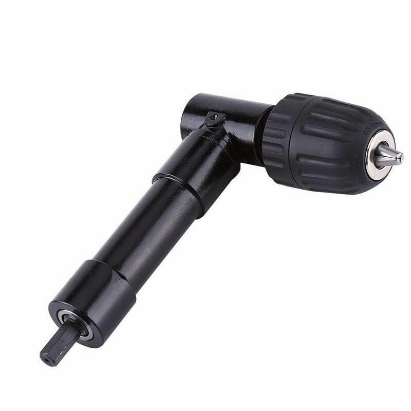 Right Angle Drill Converter Attachment Adapter 90 Degree Chuck Range 0.8-10mm
