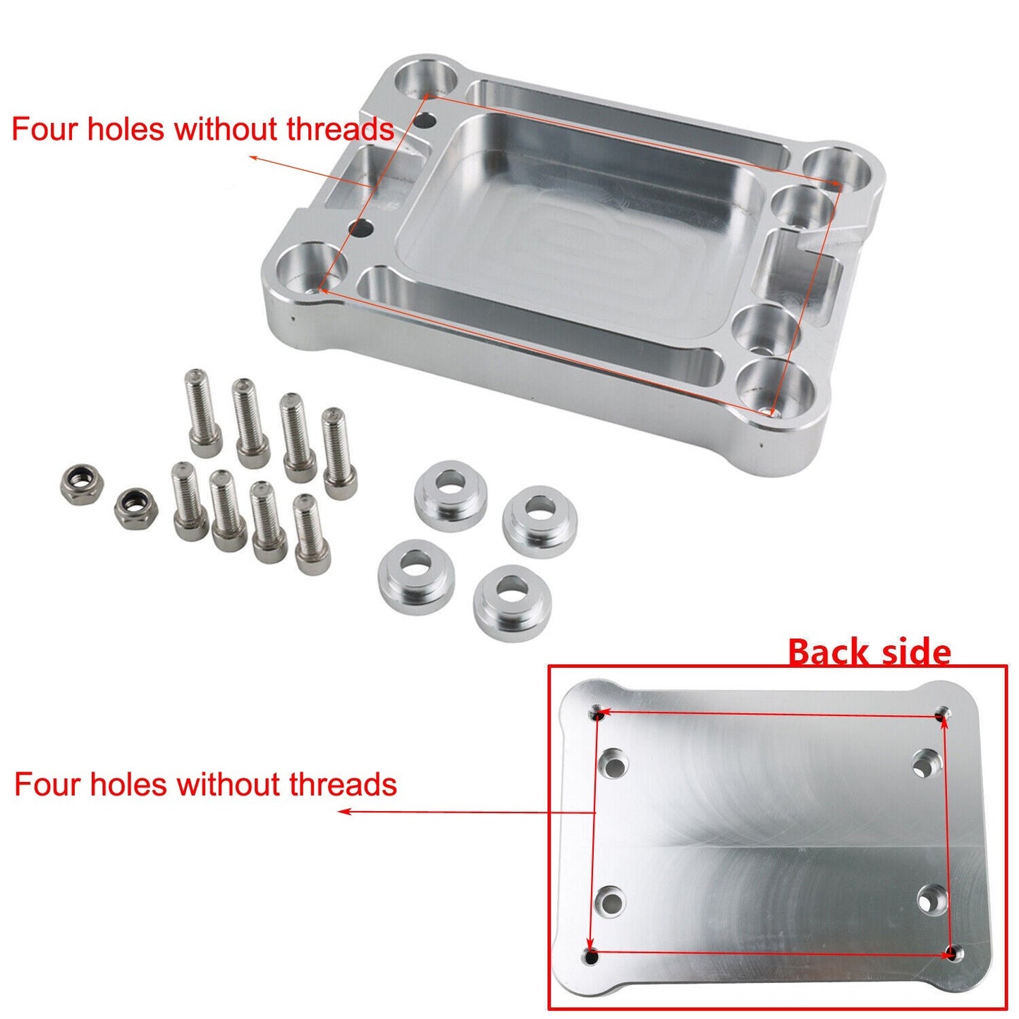 Billet Shifter Base Plate For Civic Integra RSX / K20 K24 K-Series EG No Thread
