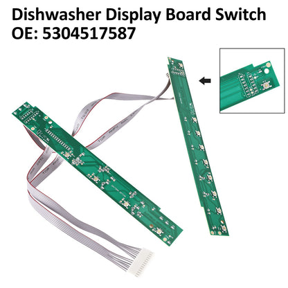 Dishwasher Display Board Switch Assembly 5304517587 for Electrolux Frigidaire