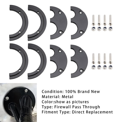 2 Pack Firewall Pass Through Eliminates Firewall Grommet For Holley Terminator