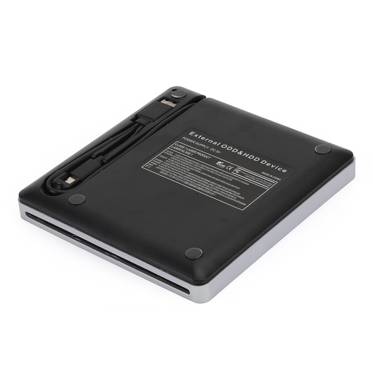 Slot-in External CD/DVD DriveB 3.0 Player Burner Writer for Laptop PC Mac