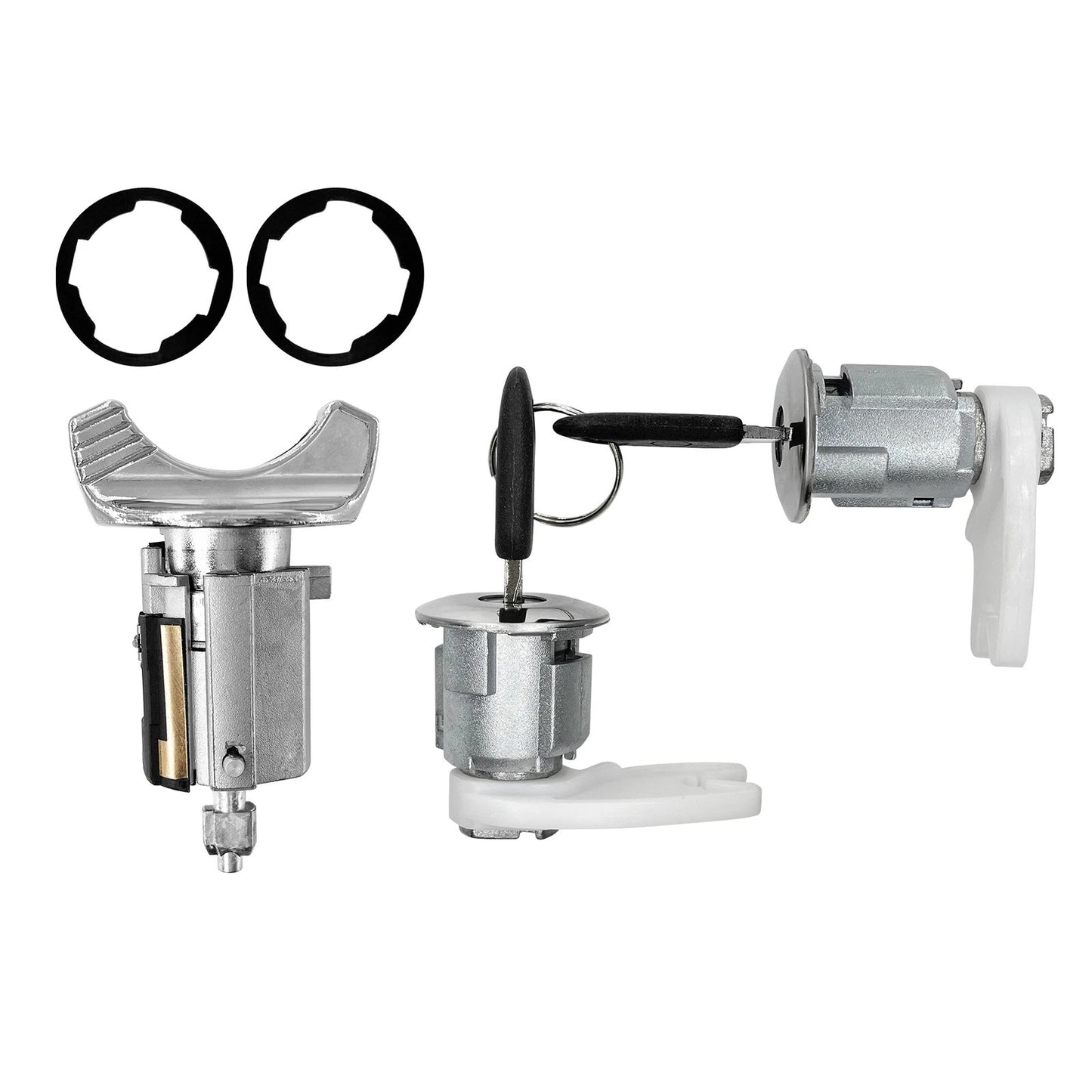 Ignition Switch & Door Lock Cylinder Set For 1990-95 Ford F150 F250 F350 Ranger