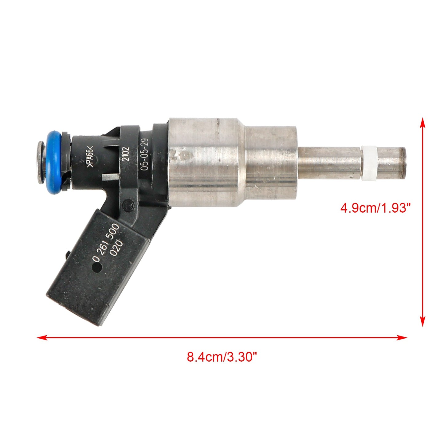 4PCS Fuel Injector 06F906036A Fit Audi A3 A4 A6 Fit VW Golf Passat 2.0 Tfsi