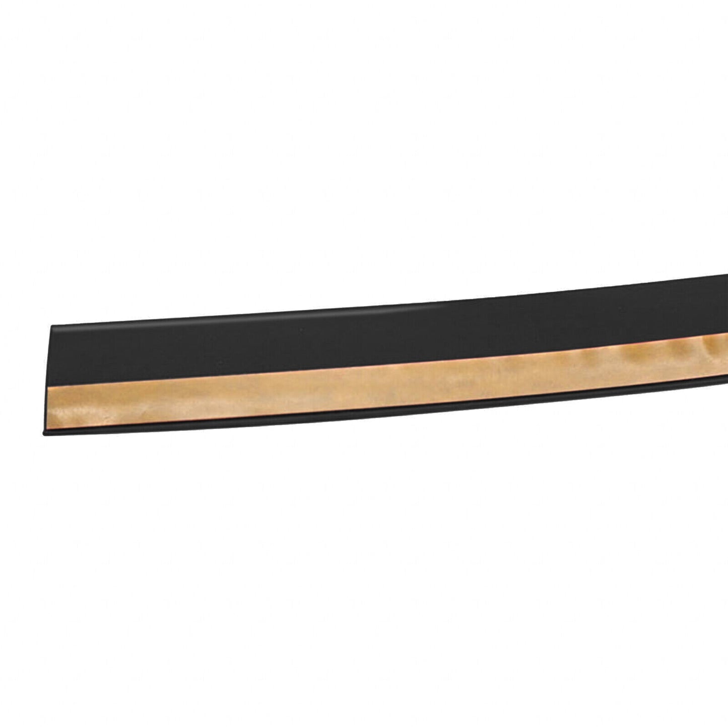 Fit 2022 2023 Subaru BRZ Style Front Bumper Lower Black Adhesive Strip Set 22-23