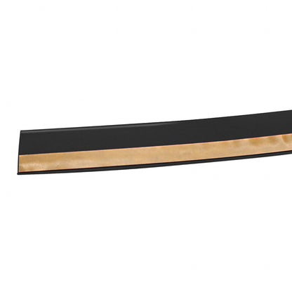 Fit 2022 2023 Subaru BRZ Style Front Bumper Lower Black Adhesive Strip Set 22-23