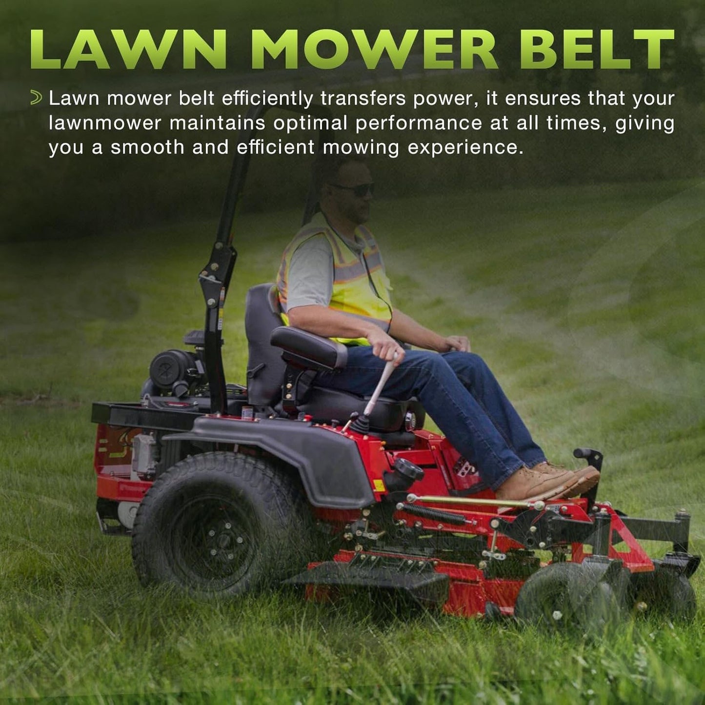 169" x 5/8" Mower Deck Belt For Country Clipper Avenue Boulevard Challenger XLT